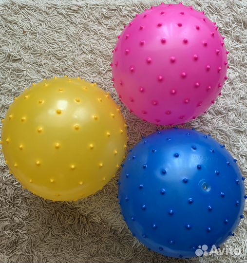 Резиновые мячики