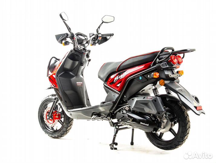 Скутер Motoland BWS 150 куб. красный