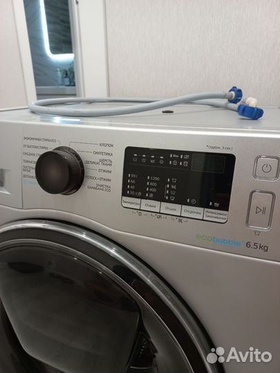Стиральная машина samsung eco bubble 6.5