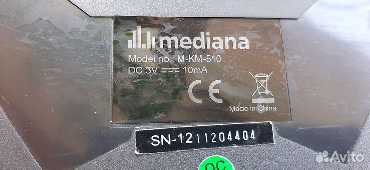Клавиатура беспроводная dns-km-008bq
