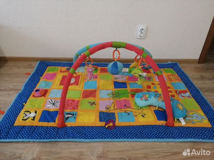 Развивающий коврик Taf toys, очень большой
