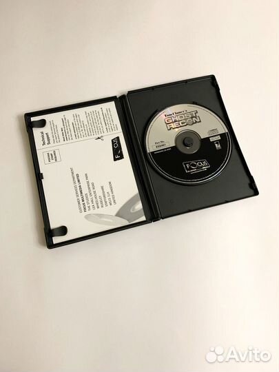 Ghost Recon 2 шт зарубежная лицензия DVD-box T14