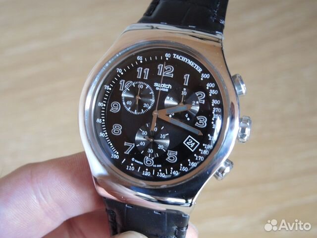 Swatch Chrono Irony Your Turn Black YOS440