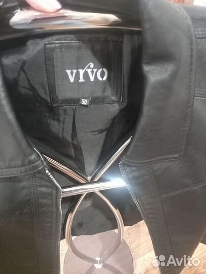 Кожаная куртка мужская новая