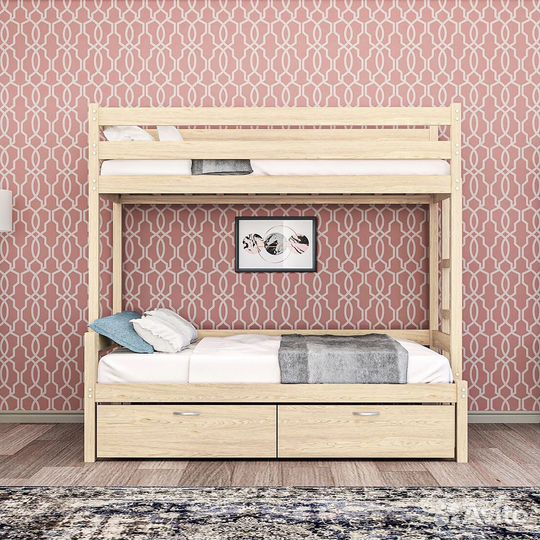 Двухъярусная кровать для семьи