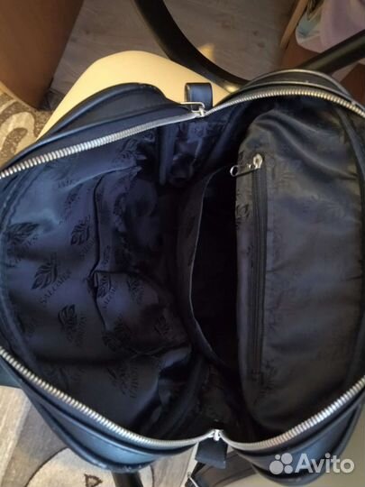 Кожаный рюкзак