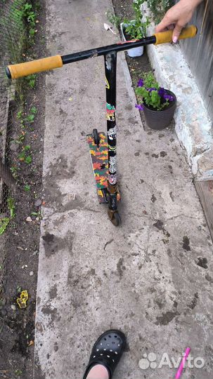 Трюковой самокат бу