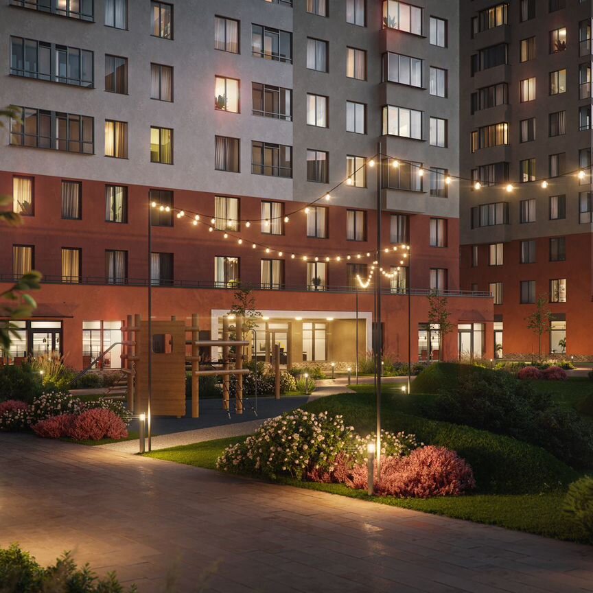 2-к. квартира, 46,7 м², 2/12 эт.