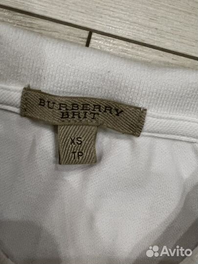 Burberry поло женское