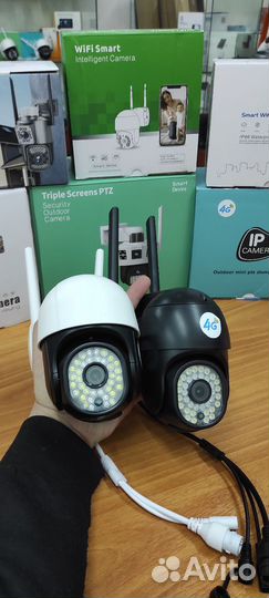 4g камера видеонаблюдения/Работает от сим карты