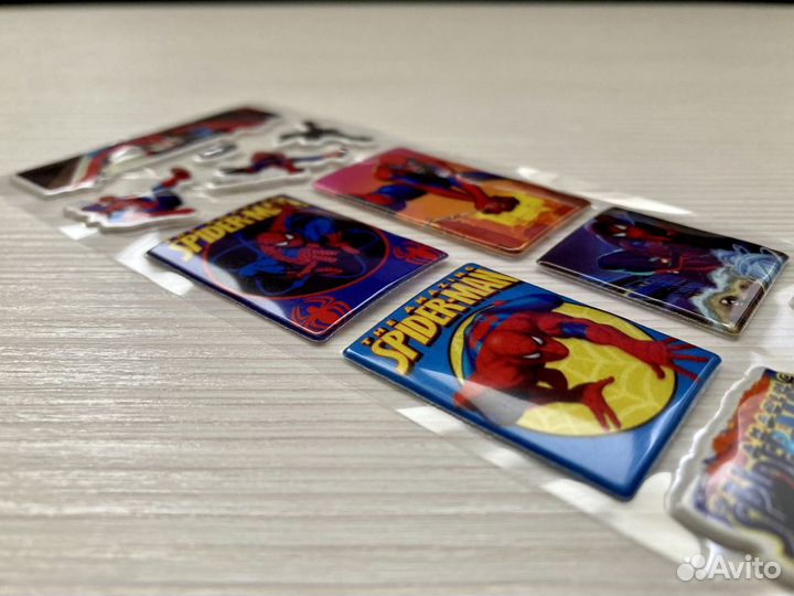 Объемные 3D наклейки для мальчиков 20 листов