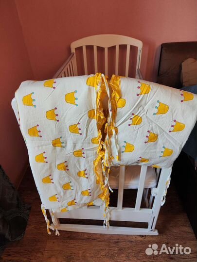 Бортики на детскую кроватку