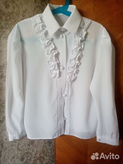 Блузка школьная 1-2 класс