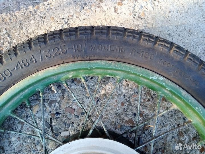 Колеса на мотоцикл иж