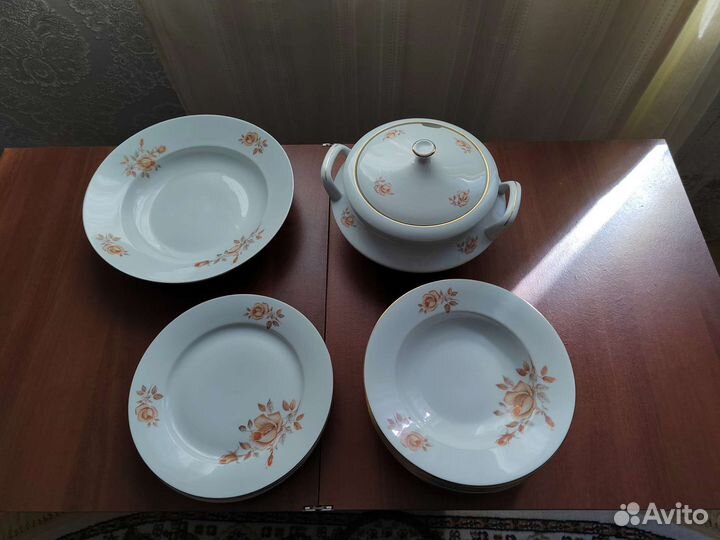 Сервиз столовый Чехословакия
