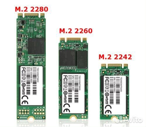 SSD M.2 (2242) диск 256GB/512GB/1TB/2TB (Новый)