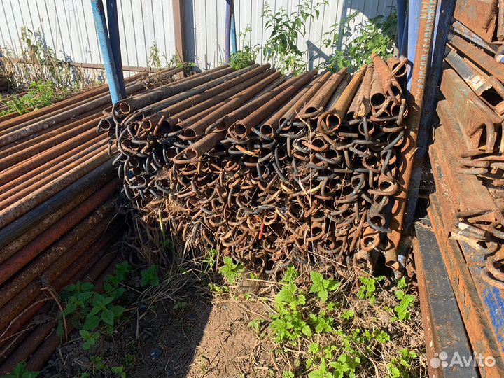 Леса строительные хомутовые б/у