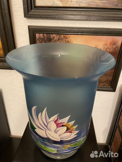 Ваза Чехия винтаж