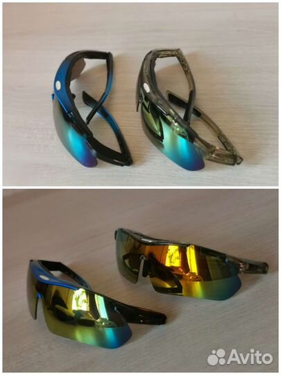 Новые велоочки с 5 линзами