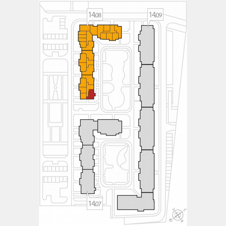 2-к. квартира, 63,2 м², 2/8 эт.