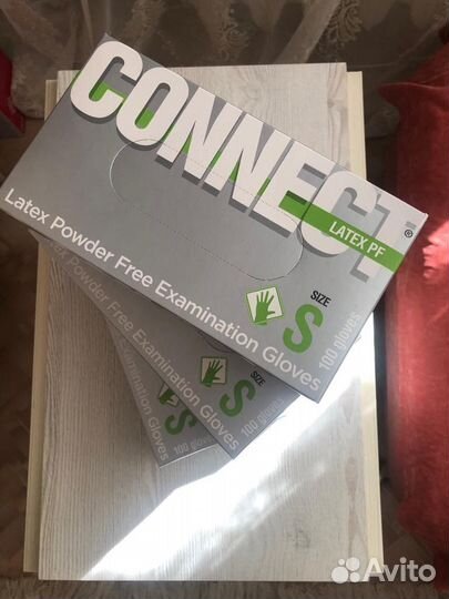 Перчатки медицинские латексные