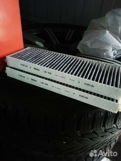 Фильтр салонный угольный Ауди А6 С6 mahle lak239s
