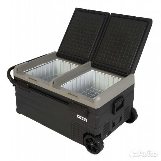 Автохолодильник Kyoda двухкамерный 75л