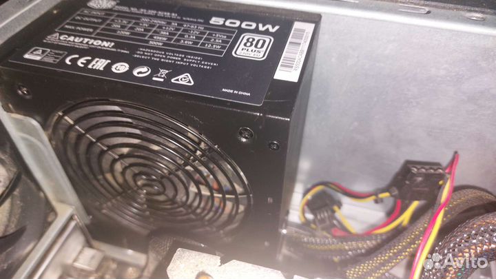 Блок питания 500w cooler master