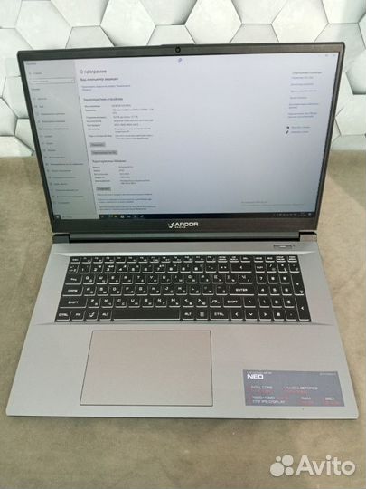 Ноутбук Ardor Gaming g17-i7nd207