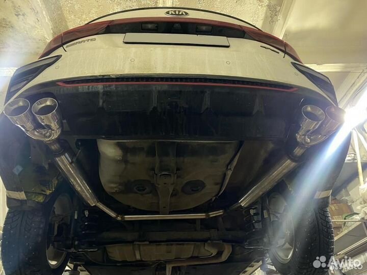 Установка заслонки выхлопа Haval