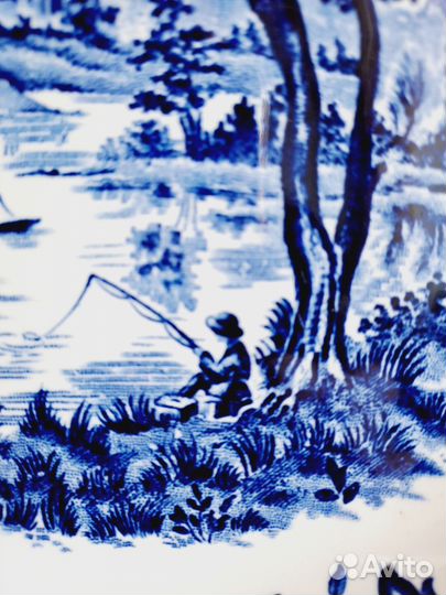 Тарелки старая Англия Ironstone, винтаж