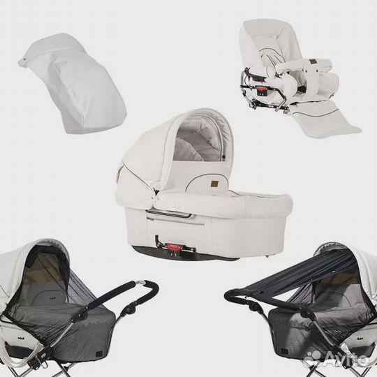 Детская коляска 2 в 1 Emmaljunga Mondial De Luxe