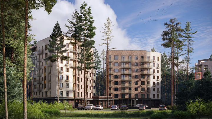 2-к. квартира, 53 м², 2/8 эт.