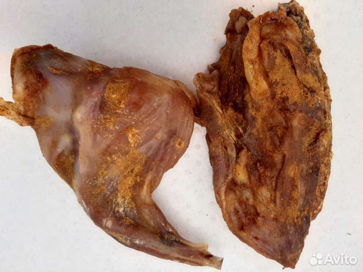 Кролик вяленый и копченый