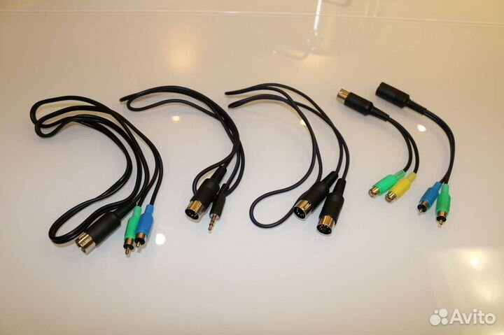 Шнур 5DIN - 2RCA, 5DIN-jack3.5