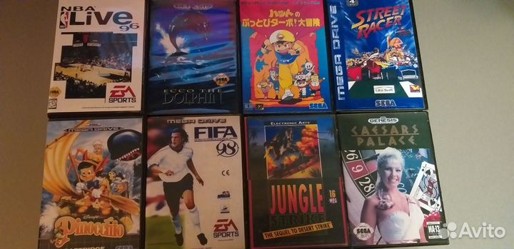 Картриджи sega