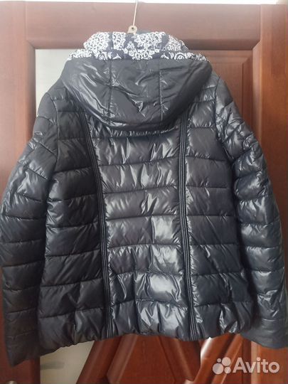 Куртка демисезонная женская 48 50 с капюшоном