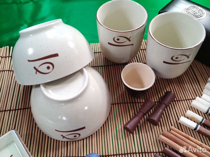 Лот посуда для суши