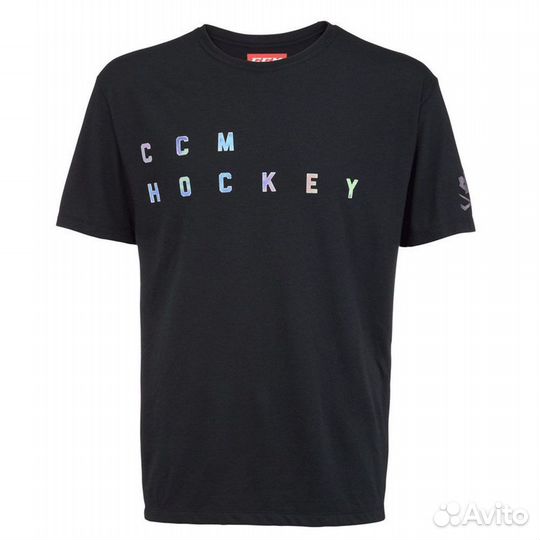 Футболка CCM BlackOut Iridescent Sr