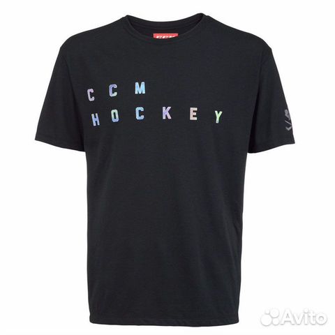 Футболка CCM BlackOut Iridescent Sr