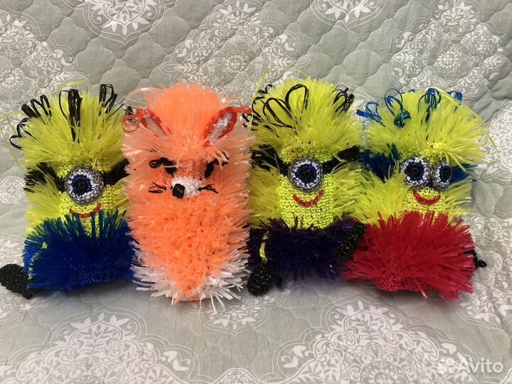 Мочалки игрушки