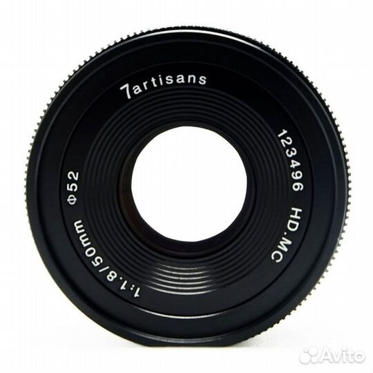 Объектив 7artisans 50mm F1.8 Canon M