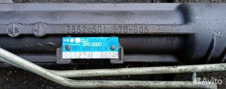 Рулевая рейка audi A6 1999 4B1422066F