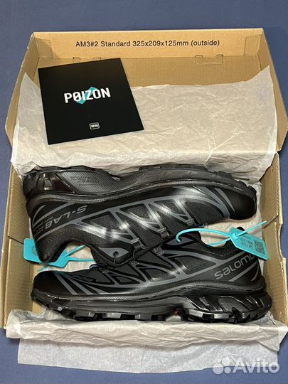 Salomon XT 6 gore TEX черные Poizon