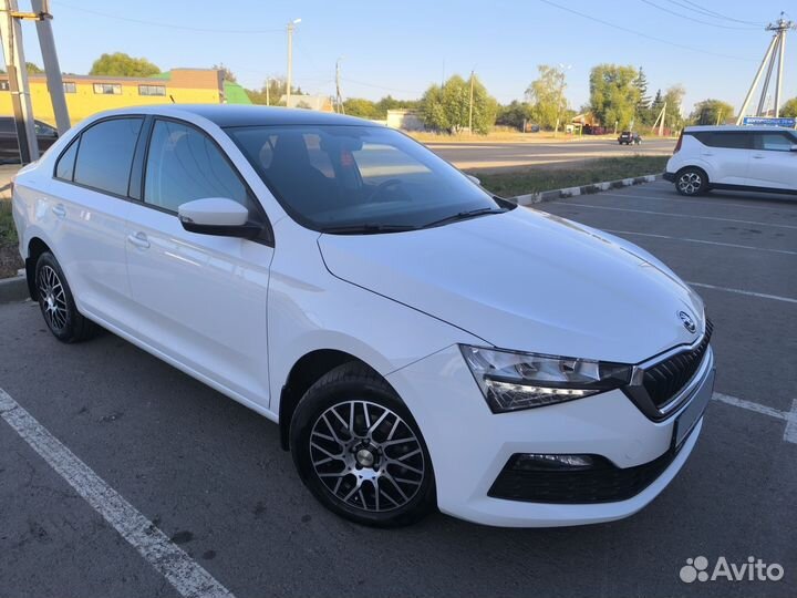Skoda Rapid 1.6 МТ, 2022, 47 800 км
