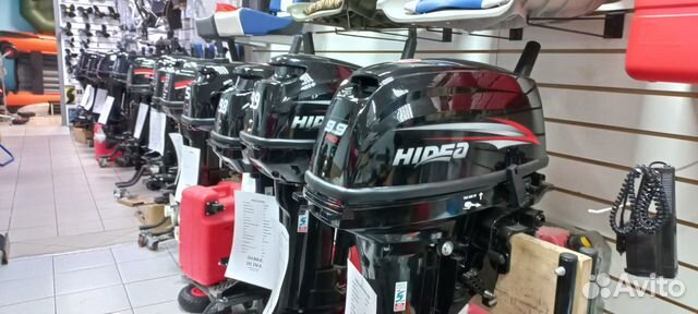 Лодочный мотор Хайди Hidea 9.9 Про (20лс) новые