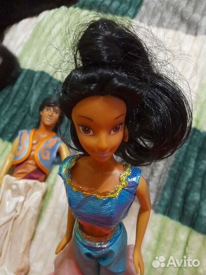 Кукла Жасмин и Алладин 30 см оригинал