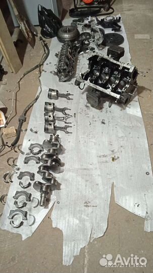 Двигатель 4d56 Mitsubishi по зап/частям