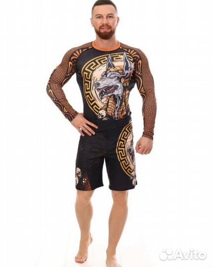 Рашгард мужской компресионный barracuda