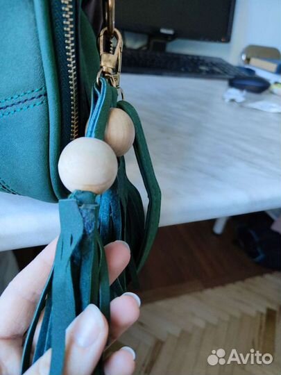 Сумка женская замшевая